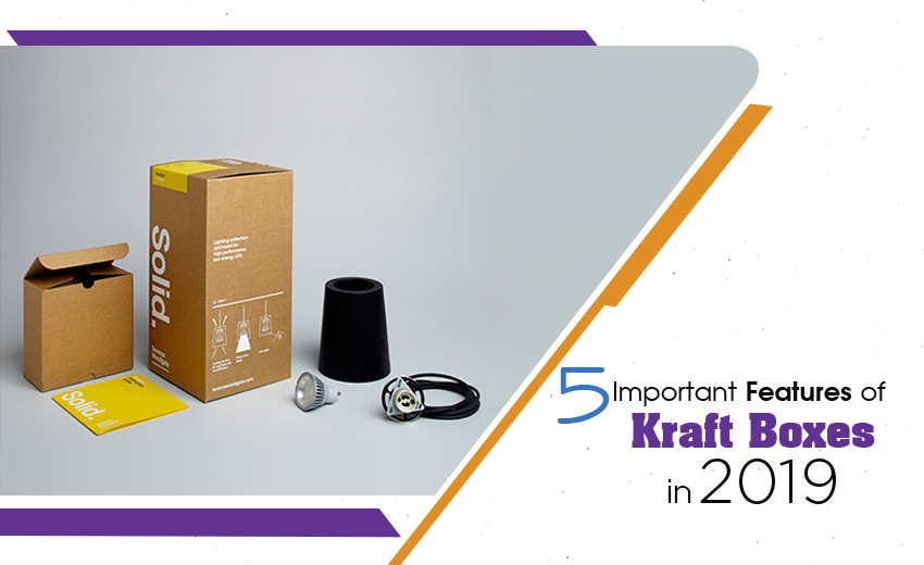 Top 5 Important Features of Kraft Boxes